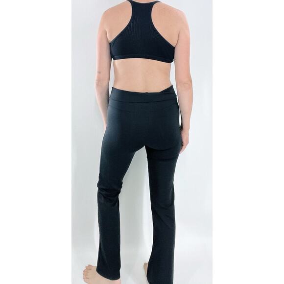 Aerie Fit Black Bootcut Full Length Activewear Pants Size Medium - Picture 2 of 3